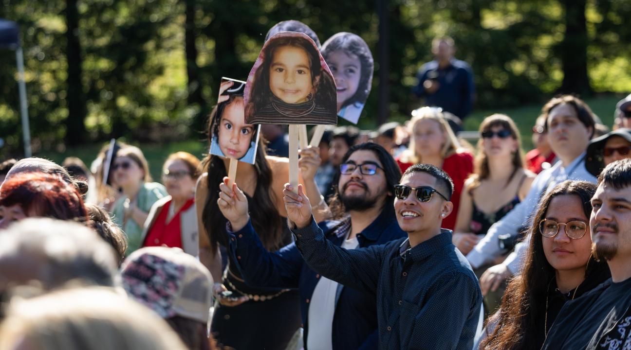 Family and friends of a ssu graduate