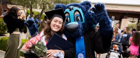 Graduate with Lobo
