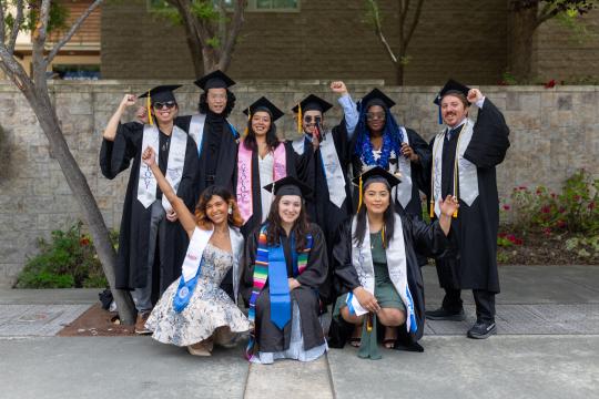 Students celebrating